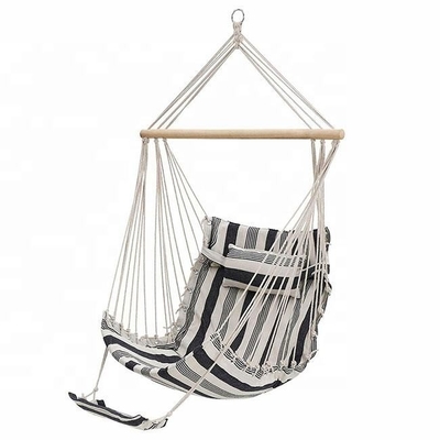 Silla al aire libre 120kgs de la hamaca de la cuerda de ejecución de la hamaca de Seat del oscilación que acampa interior