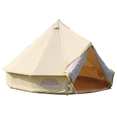 Forma de Bell retardataria a prueba de viento de la lona del acontecimiento del hotel de 45 de los x 77cm de la prenda impermeable al aire libre de la tienda