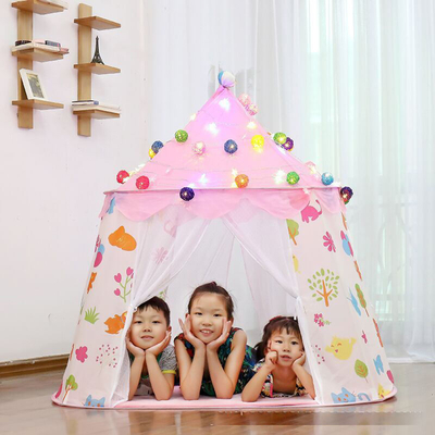 La princesa Castle Play Tent de los niños interiores del 135CM Toy Outdoor Camping Tent Portable